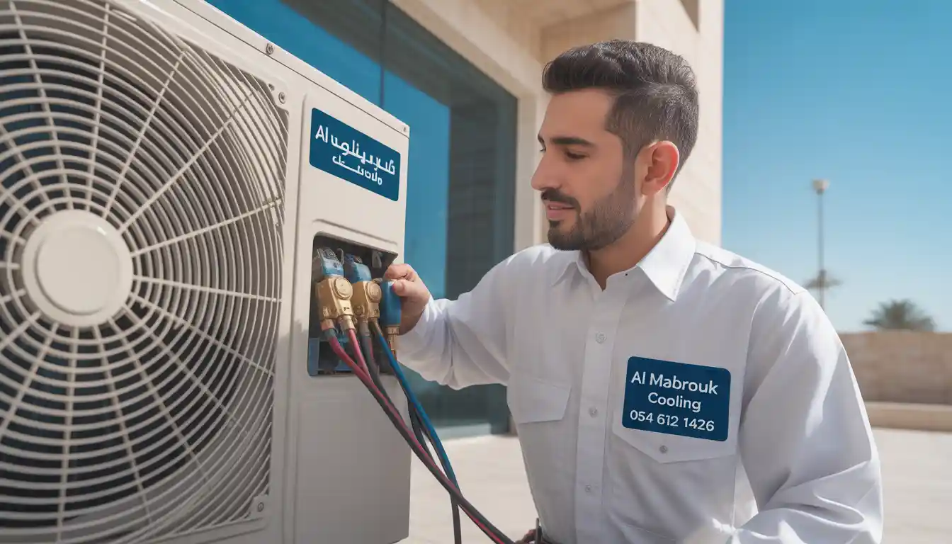AC compressor repair and outdoor unit service Jeddah, Al Mabrouk Cooling
