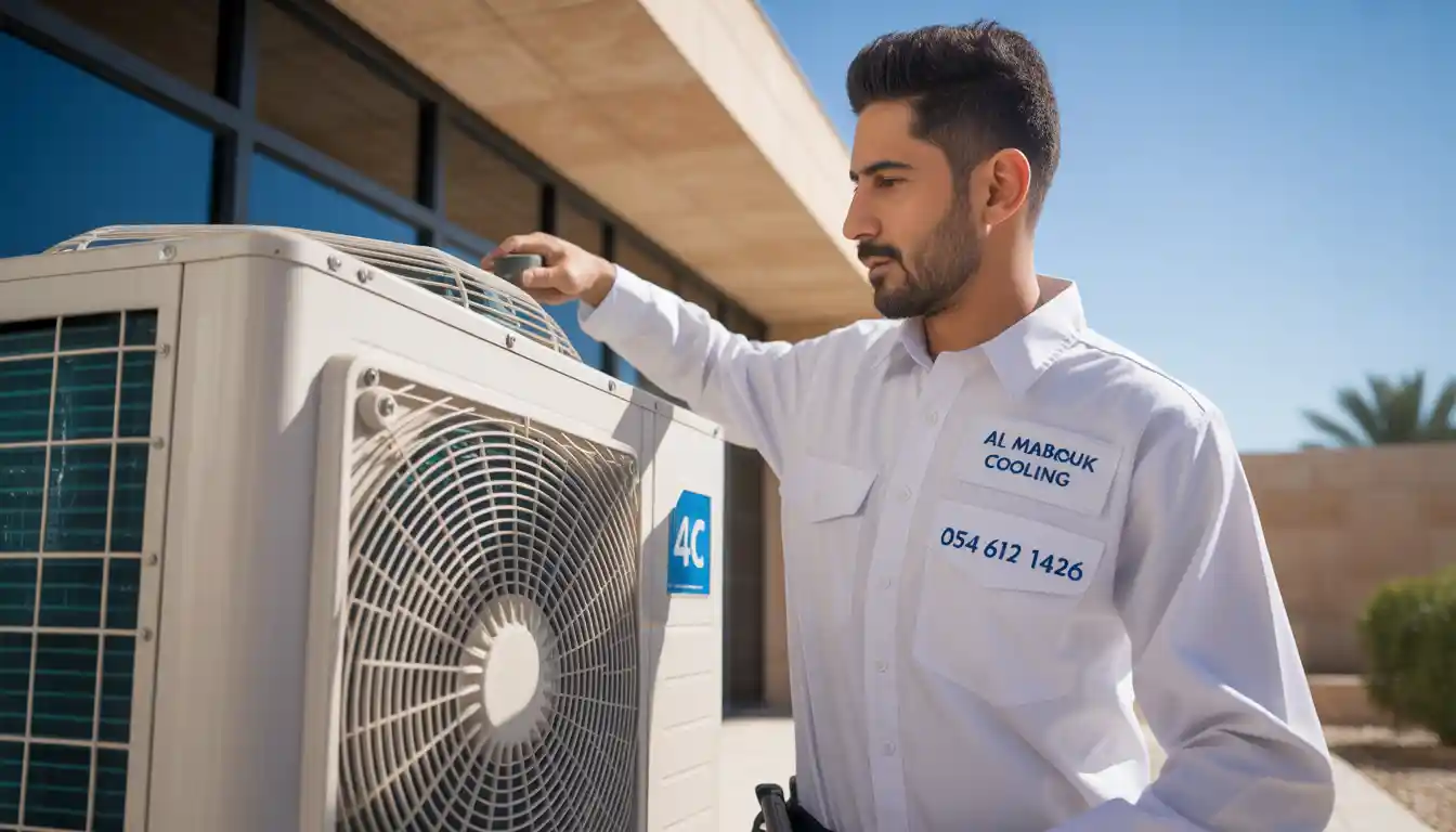 Freon refill and AC outdoor unit service Jeddah, Al Mabrouk Cooling